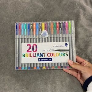 Staedtler 20 Color Pens- Fine tip